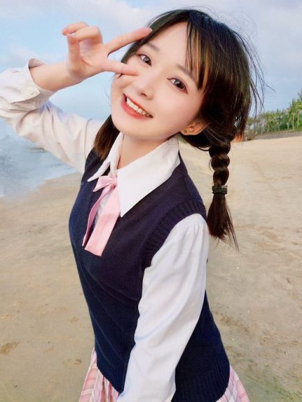 anh gai xinh cute Han Quoc đep de thuong nhu thien than hinh 7