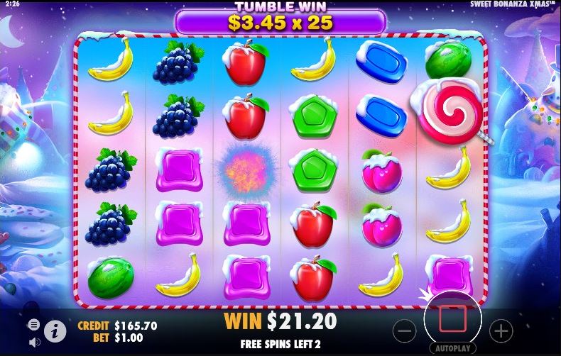 Cach choi Sweet Bonanza Xmas slot chi tiet