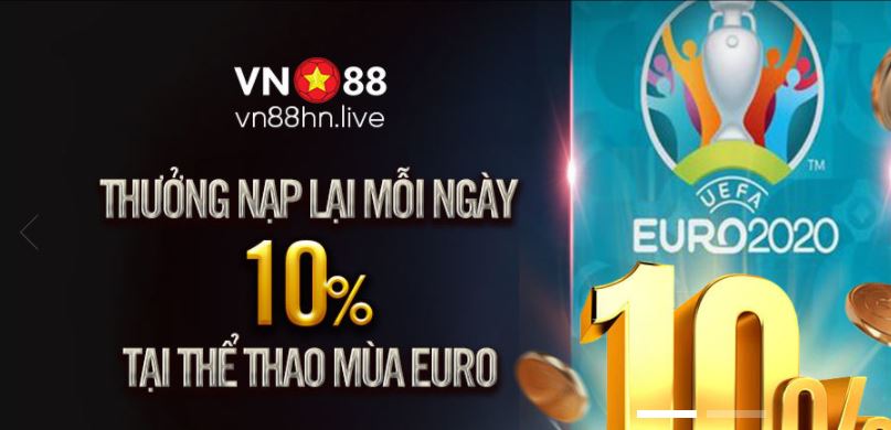 Khuyen mai Vn88 mua Euro cho thanh vien