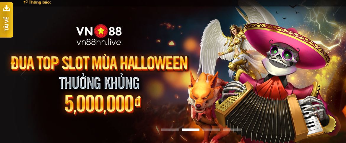 Khuyen mai Vn88 tai Slot thang 10 moi nhat