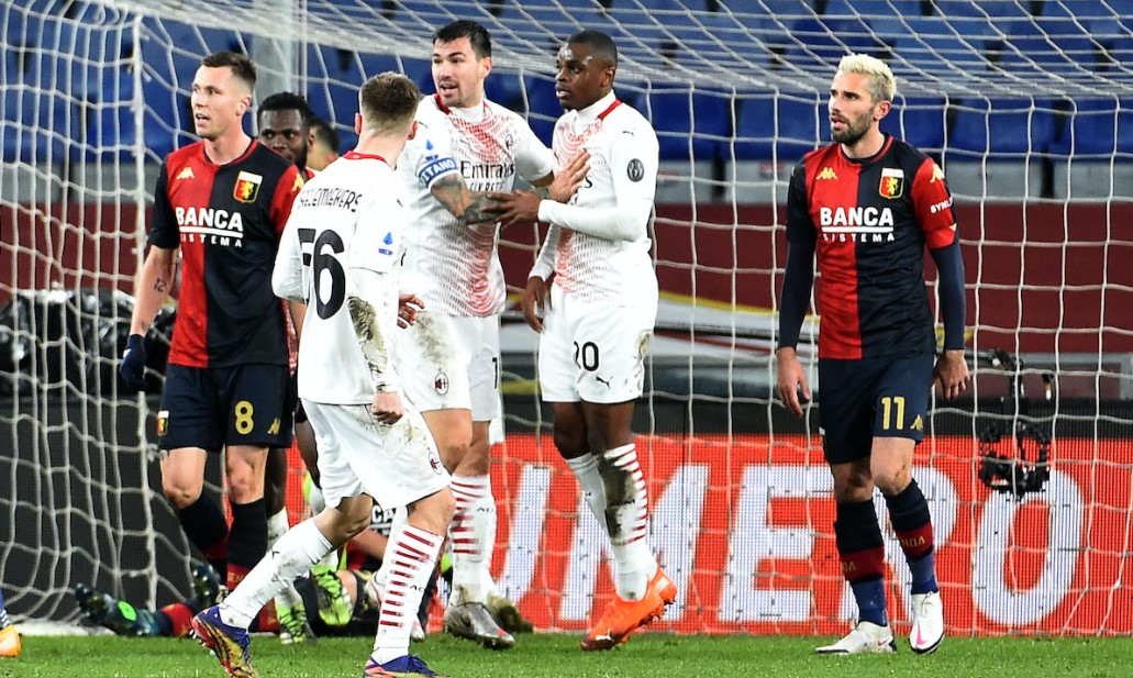 Soi keo bong da Genoa vs AC Milan som nhat