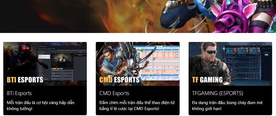 Thong tin ve sanh BTI Esport Vn88