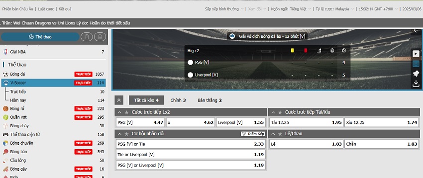 Huong dan tham gia V-Soccer Vn88