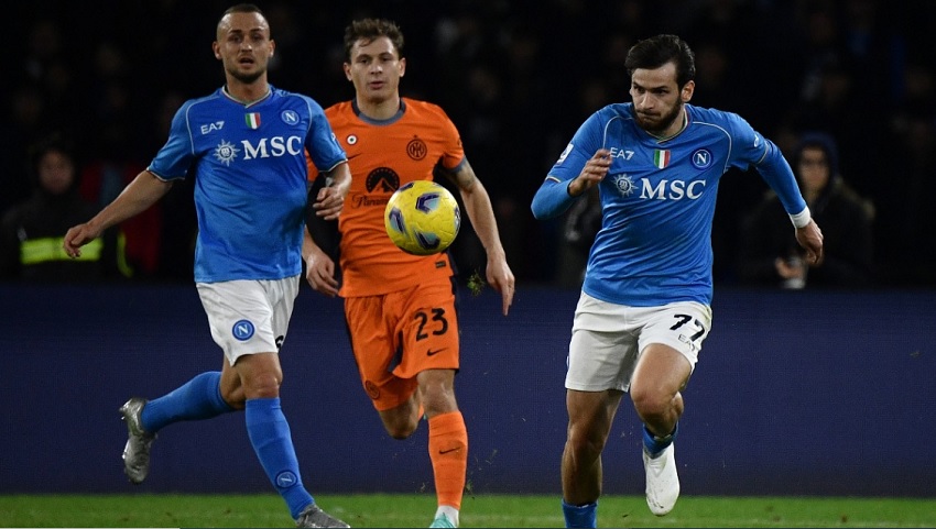Nhan dinh keo tran Napoli vs Inter Milan toi nay